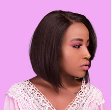 Load image into Gallery viewer, 10" Lace Front Bob Wig Ruby