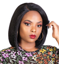 Load image into Gallery viewer, 10" Lace Front Bob Wig Ruby