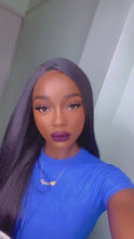 Load and play video in Gallery viewer, Straight 30&quot; Lace Front Wig Akila
