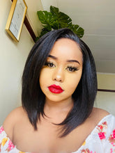 Load image into Gallery viewer, 10" Lace Front Bob Wig Ruby