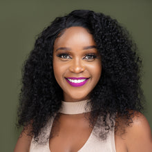 Load image into Gallery viewer, Curly 4x4 Lace Human Hair Wig Rosita