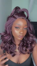 Load and play video in Gallery viewer, Circular Part Lace Front Wig Filippa
