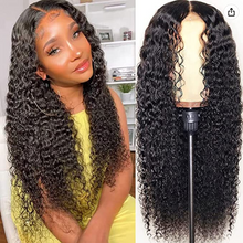 Load image into Gallery viewer, Curly 4x4 Lace Human Hair Wig Rosita