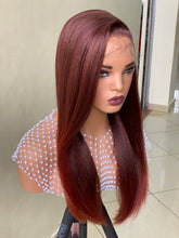 Load image into Gallery viewer, Straight 24&quot; Lace Front Wig - Souheila
