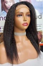 Load image into Gallery viewer, Kinky Straight 4x4 Lace 16&quot; Human Hair Wig Shirley
