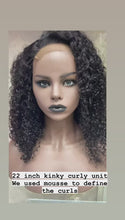 Load and play video in Gallery viewer, Curly 4x4 Lace Human Hair Wig Rosita
