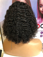 Load image into Gallery viewer, Curly 13x6  8&quot; Frontal Bob Wig Jordin
