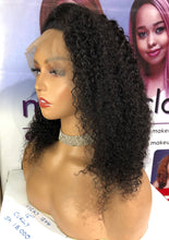 Load image into Gallery viewer, Human Hair 13x4 Curly 16&quot; Wig Vicky
