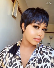 Load image into Gallery viewer, Human Hair Pixie Cut Wig Yvonne
