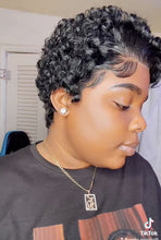 Load image into Gallery viewer, Curly Lace Front Pixie Wig Amy
