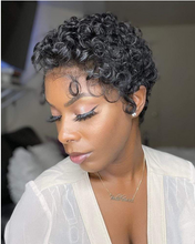 Load image into Gallery viewer, Curly Lace Front Pixie Wig Amy
