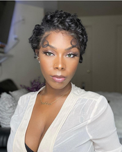 Load image into Gallery viewer, Curly Lace Front Pixie Wig Amy
