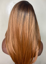 Load image into Gallery viewer, Silky Layered 6x4 Lace Frontal Wig Amber
