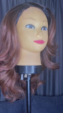 Load and play video in Gallery viewer, Wavy Lace Front Wig Ivy
