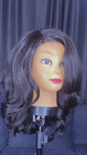 Load and play video in Gallery viewer, Wavy Lace Front Wig Ivy
