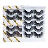 High Volume False Fluffy 3D Lashes 5 Prs