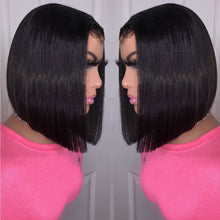 Load image into Gallery viewer, Human Hair 13x6 Straight Bob 14&quot; Wig Terry
